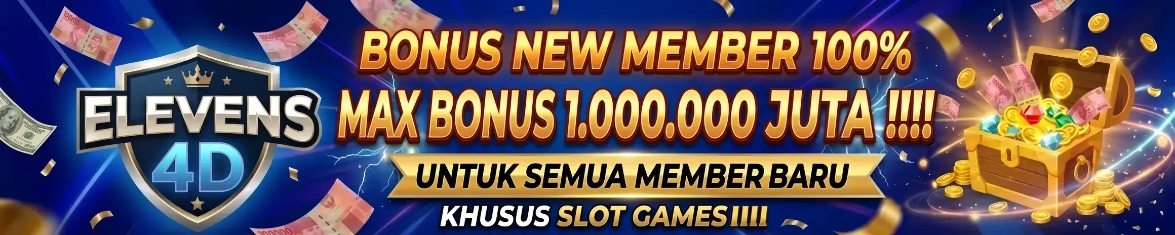 BONUS NEW MEMBER 100%
