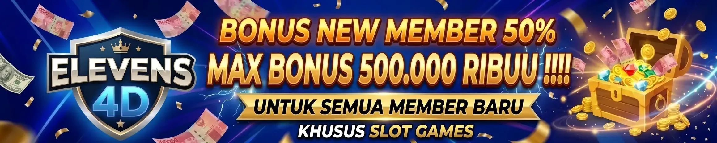 BONUS NEW MEMBER 50%